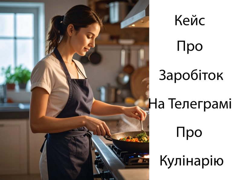 Как Мария заработала 8 000 грн за месяц на кулинарном Telegram-канале
